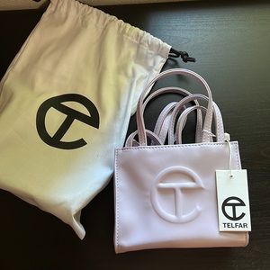 Telfar Mini Shopping Bag - Lavender
